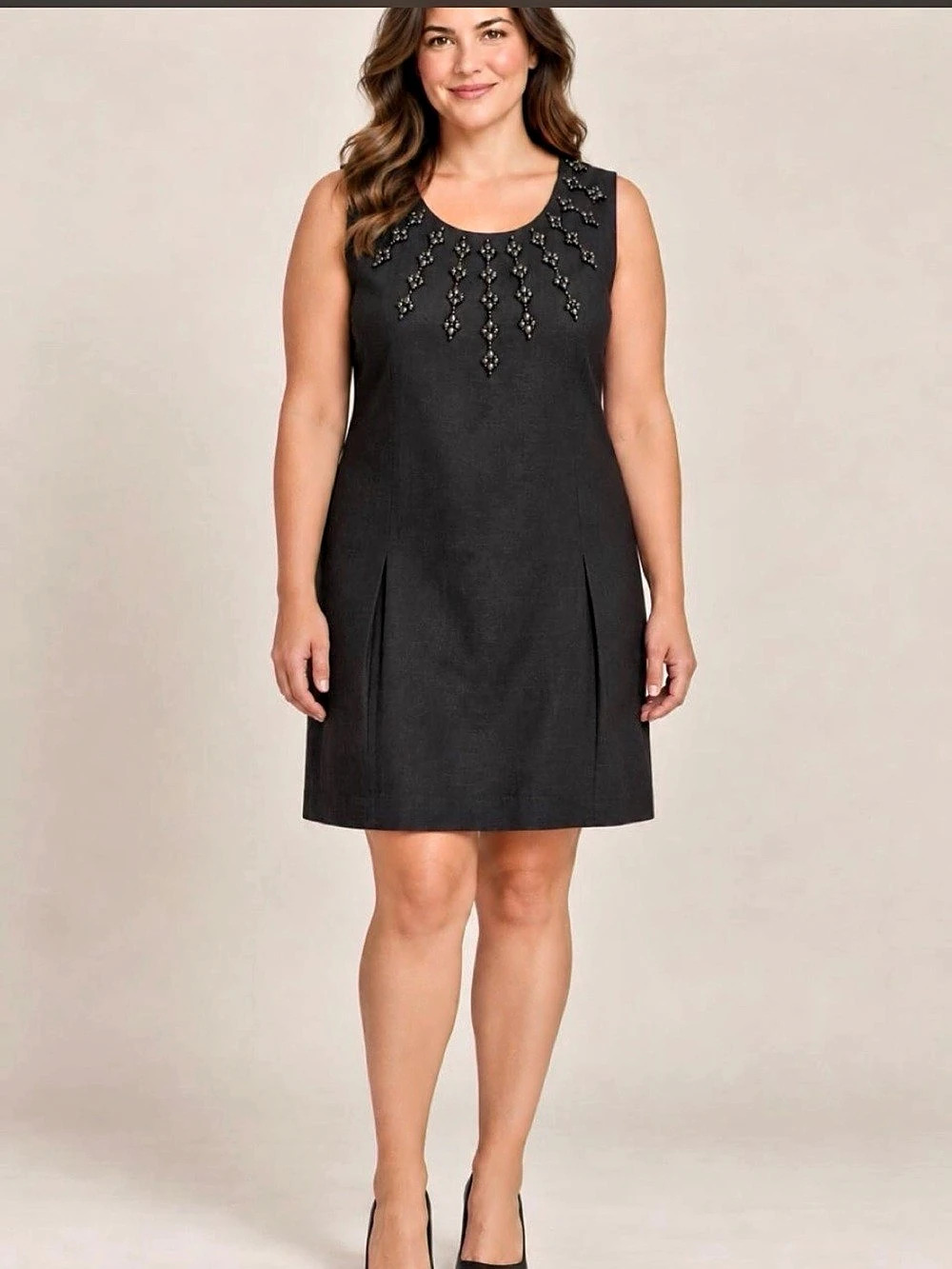 Lilly Pulitzer Sofia Dress Beaded Mini Dress in Black Size 16 NWT